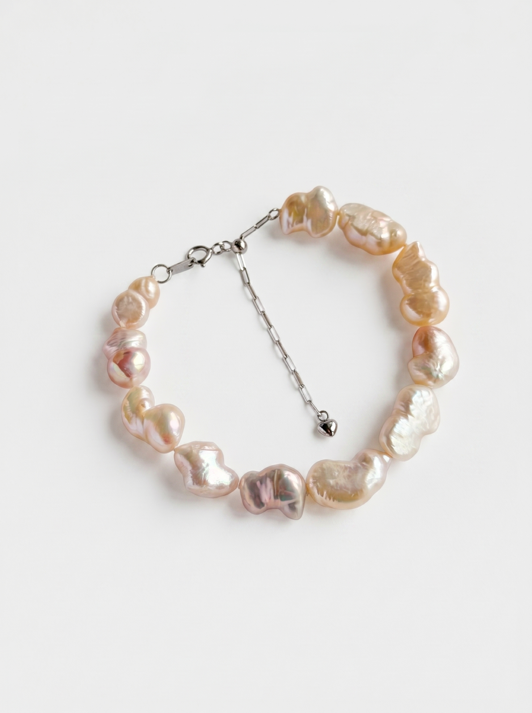 One-of-a-Kind Baroque Pearl Bracelet