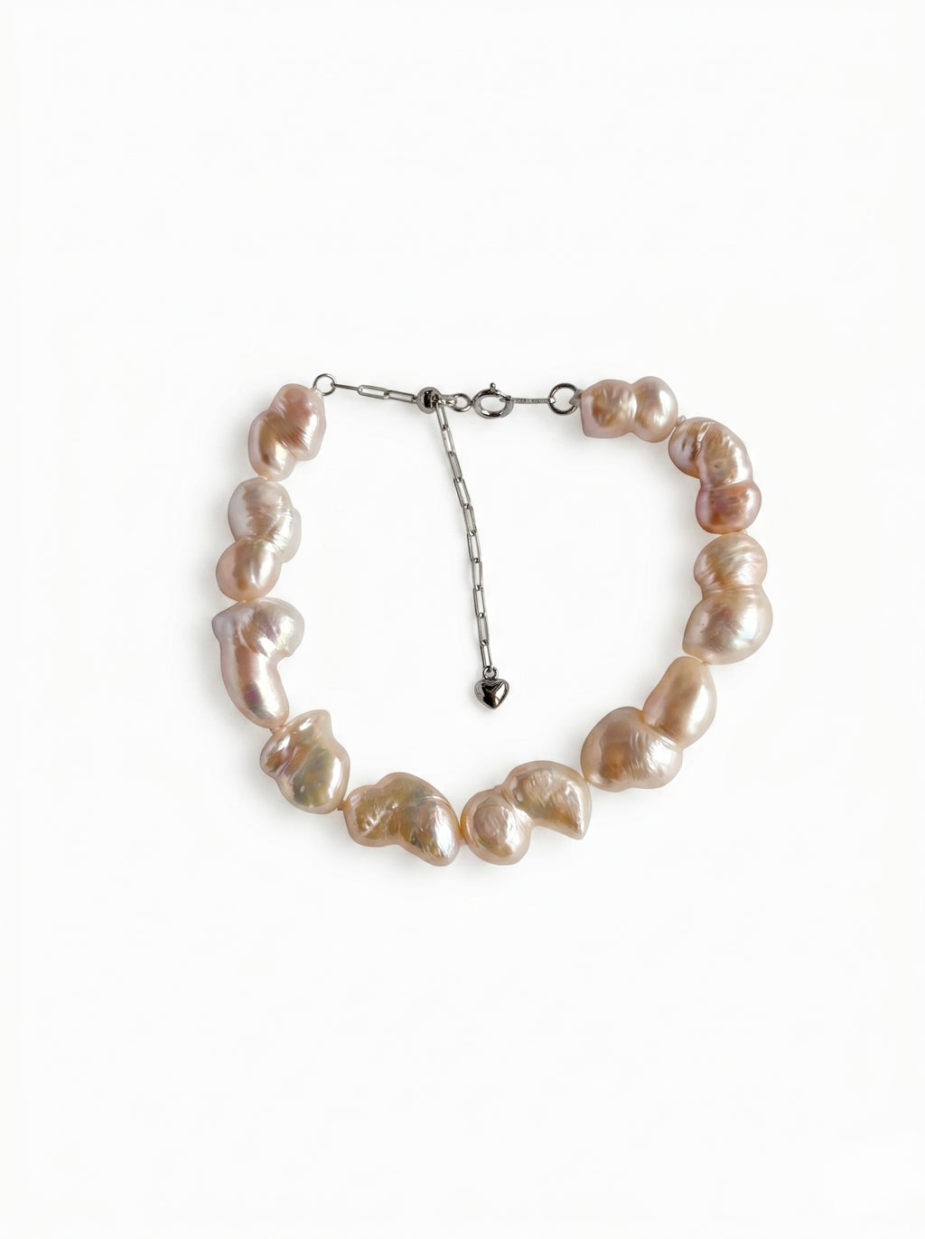 One-of-a-Kind Baroque Pearl Bracelet