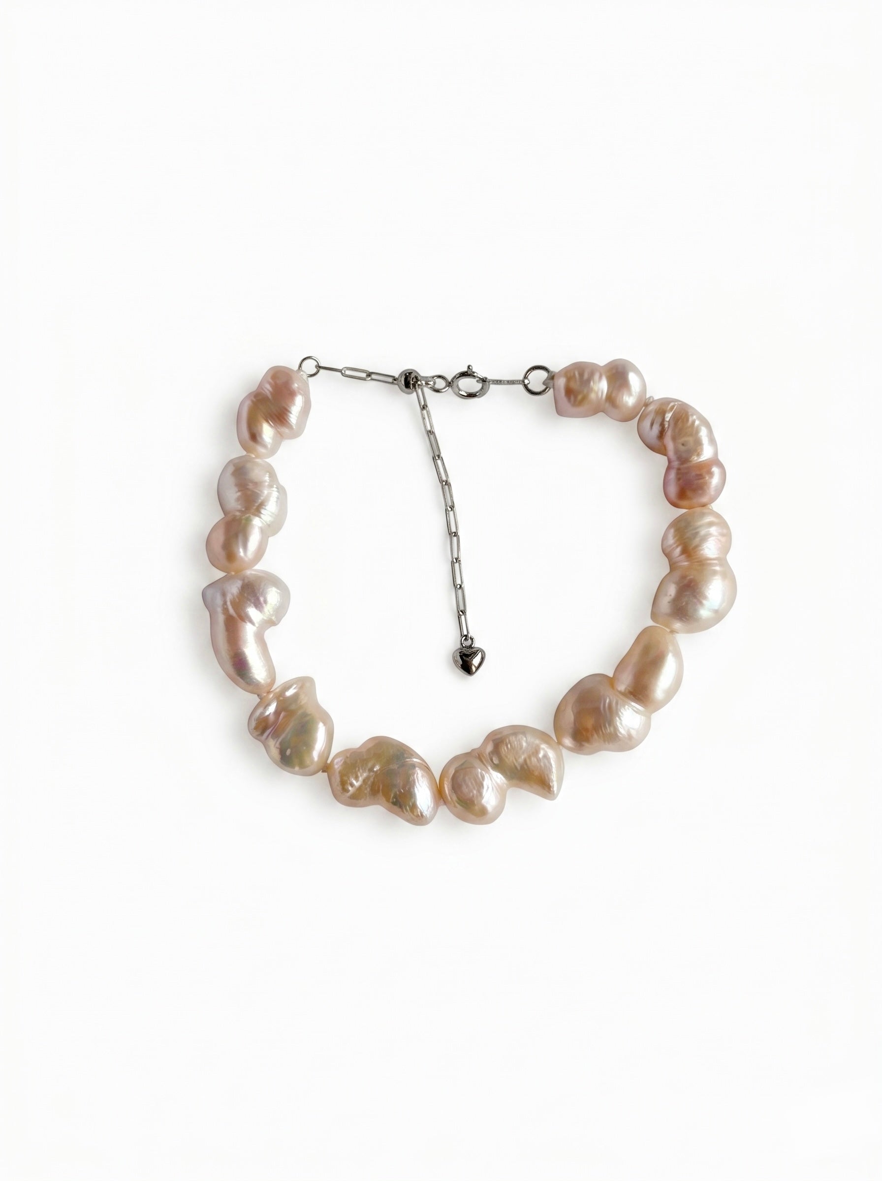 One-of-a-Kind Baroque Pearl Bracelet