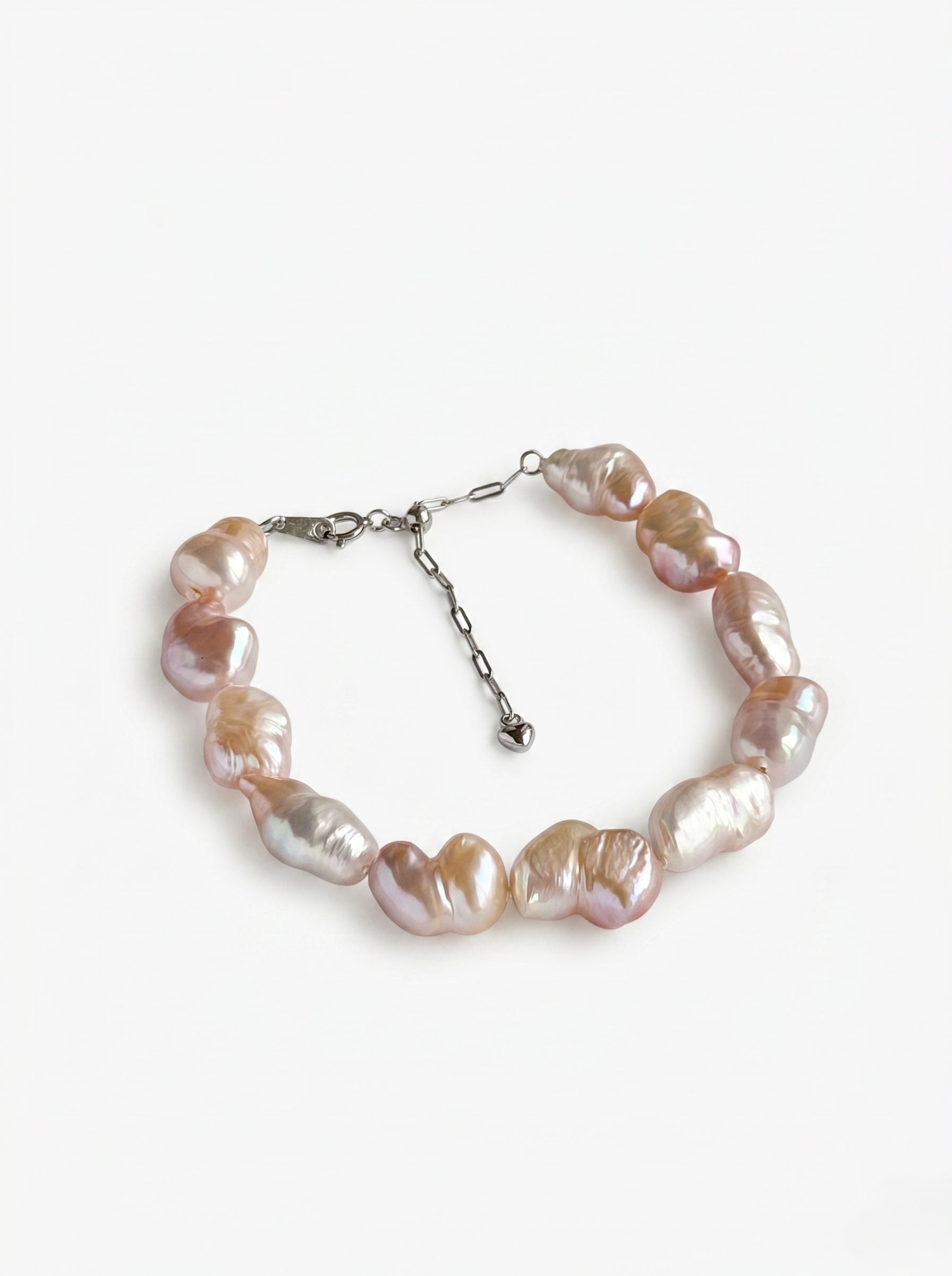 One-of-a-Kind Baroque Pearl Bracelet